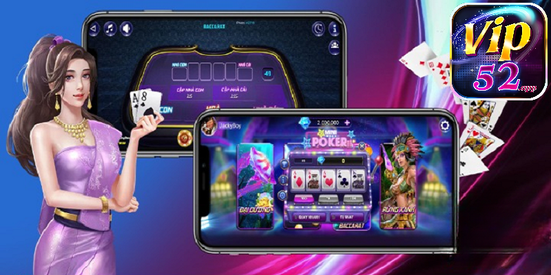 Cá cược casino Vip52 thiết kế trực quan, chân thực